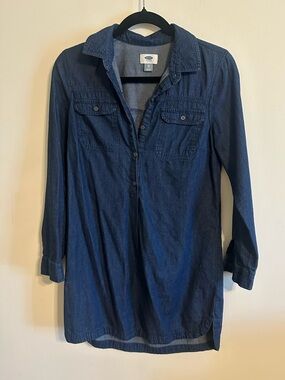 Old Navy Dark Denim dress - Navy Blue